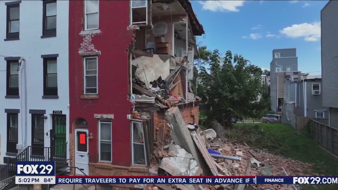 Woman speaks out after home collapses while she, son inside