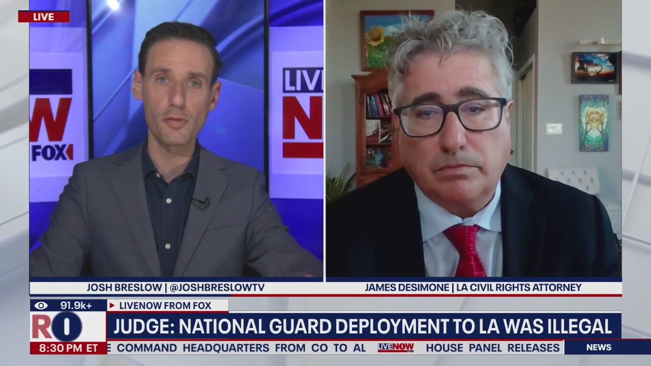 Judge: Trump's use of National Guard in LA illegal