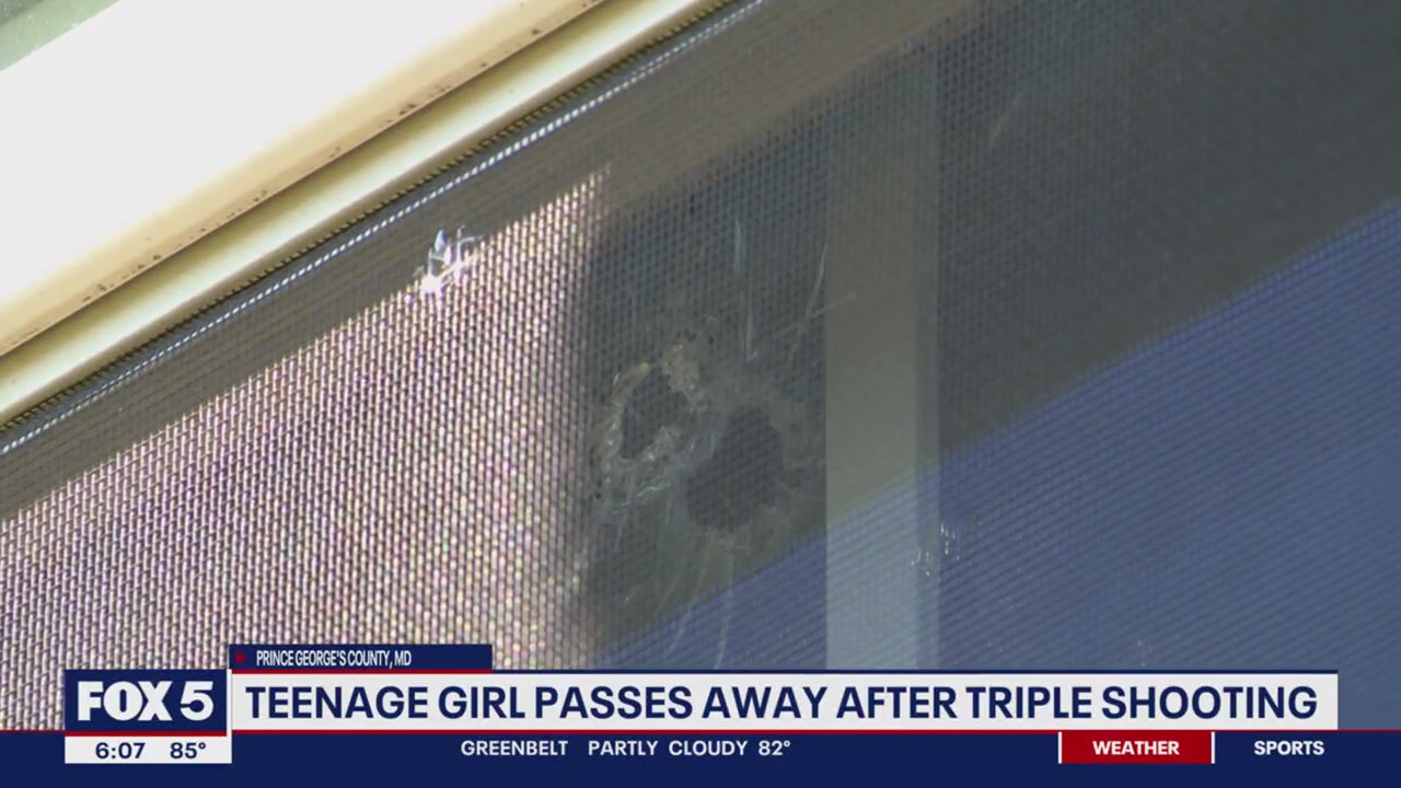 Teenage girl passes away after triple shooting in District Heights