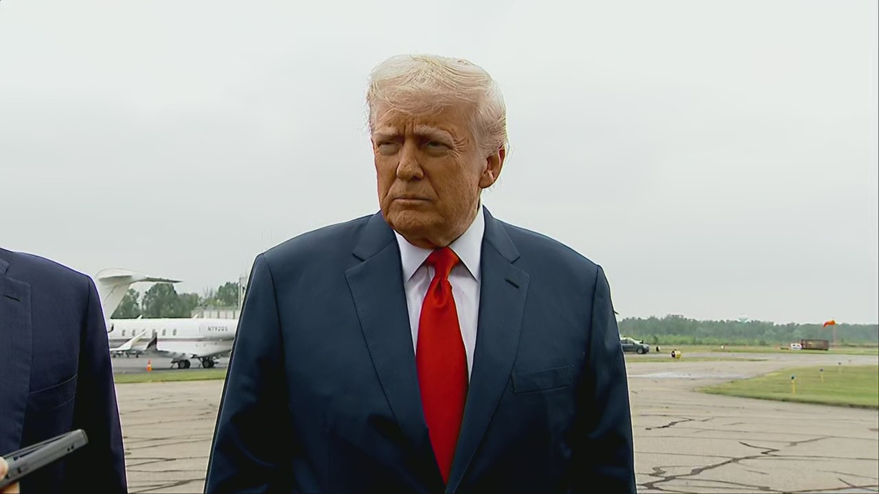 President Trump responds to anti-ICE protests happening in Los Angeles