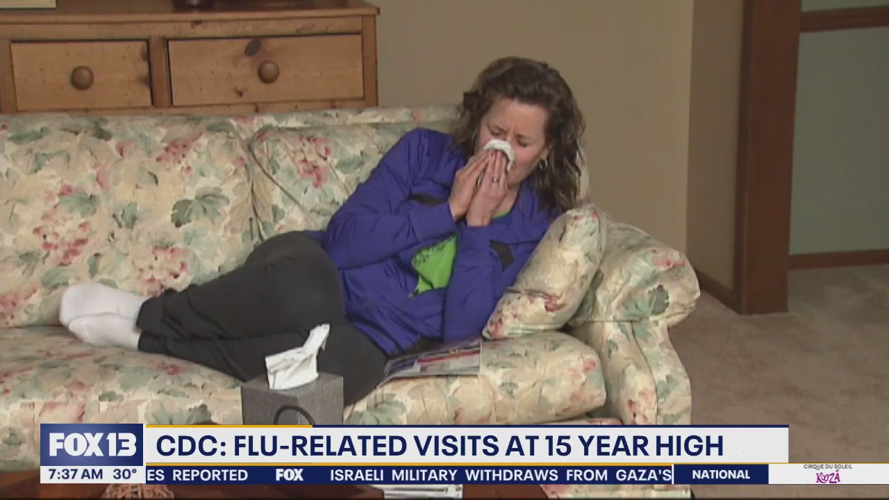 Flu ramping up in WA, CDC reports 15-year high in cases