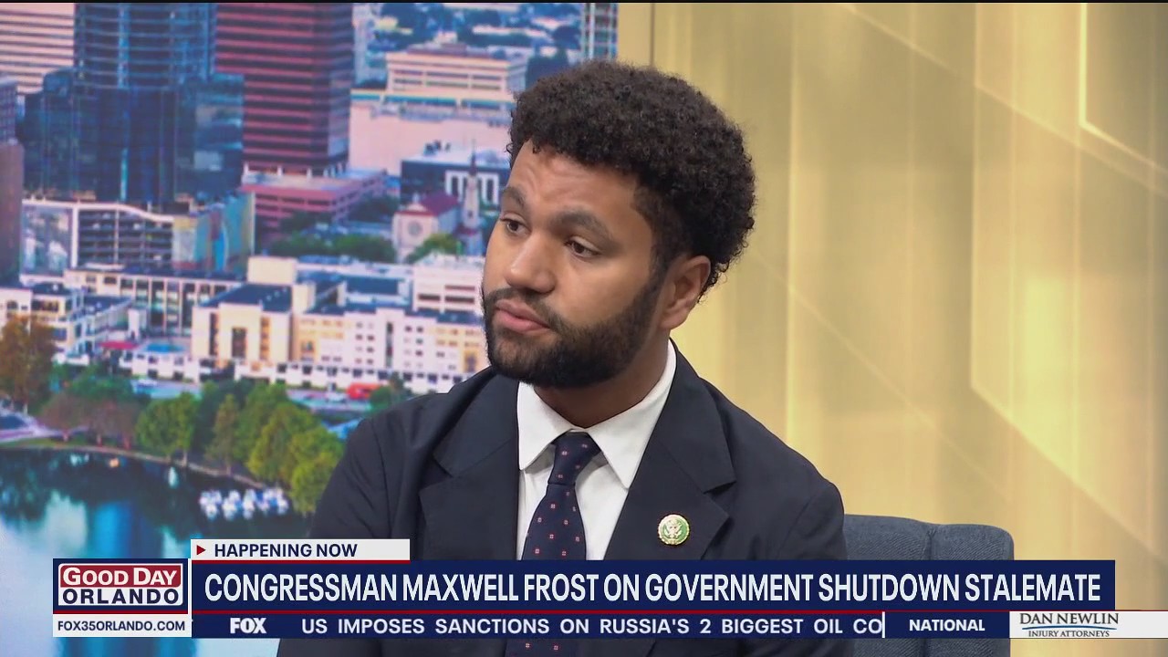 Florida Rep. Maxwell Frost on government shutdown