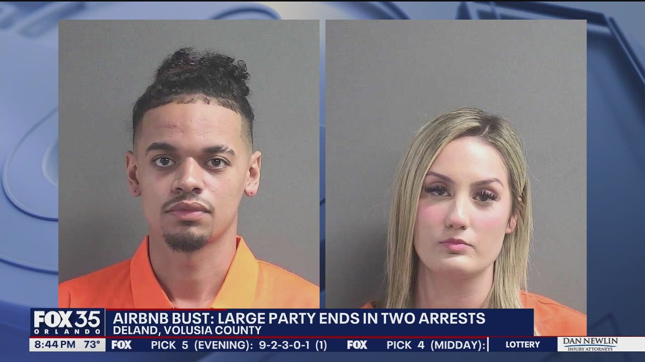 Deputies bust massive Airbnb party in DeLand