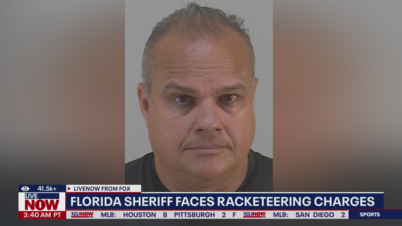 Florida sheriff faces racketeering charges