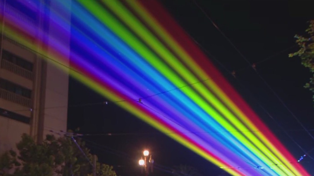 Rainbow Lasers & Trans March kick off Pride weekend celebrations in San Francisco