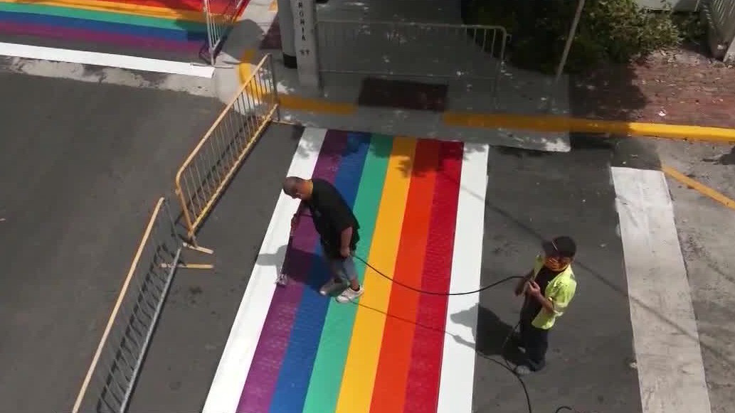 Hearing for Florida rainbow crosswalk happening Tuesday