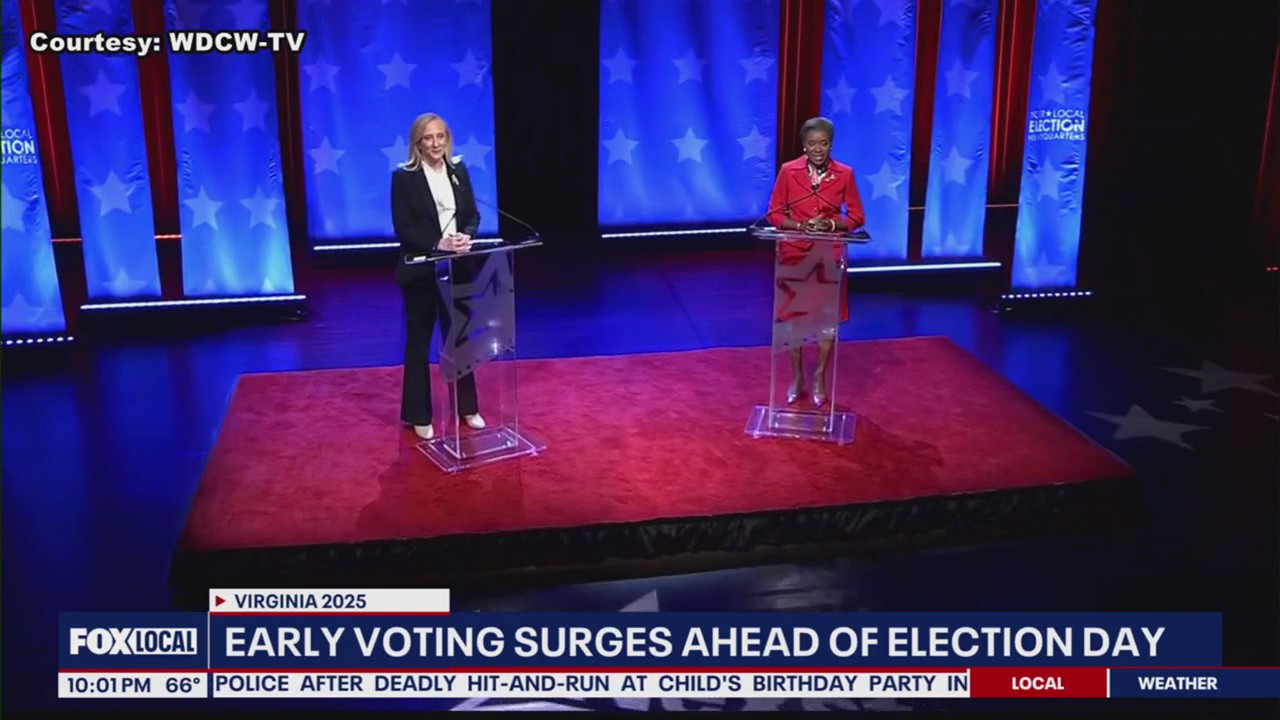 Early voting underway in Virginia ahead of key election