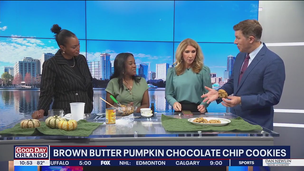 Make it Monday: Pumpkin chocolate chip cookies