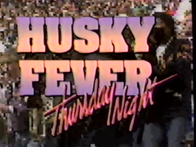 KCPQ Vault: Husky Fever Thursday Night 1986