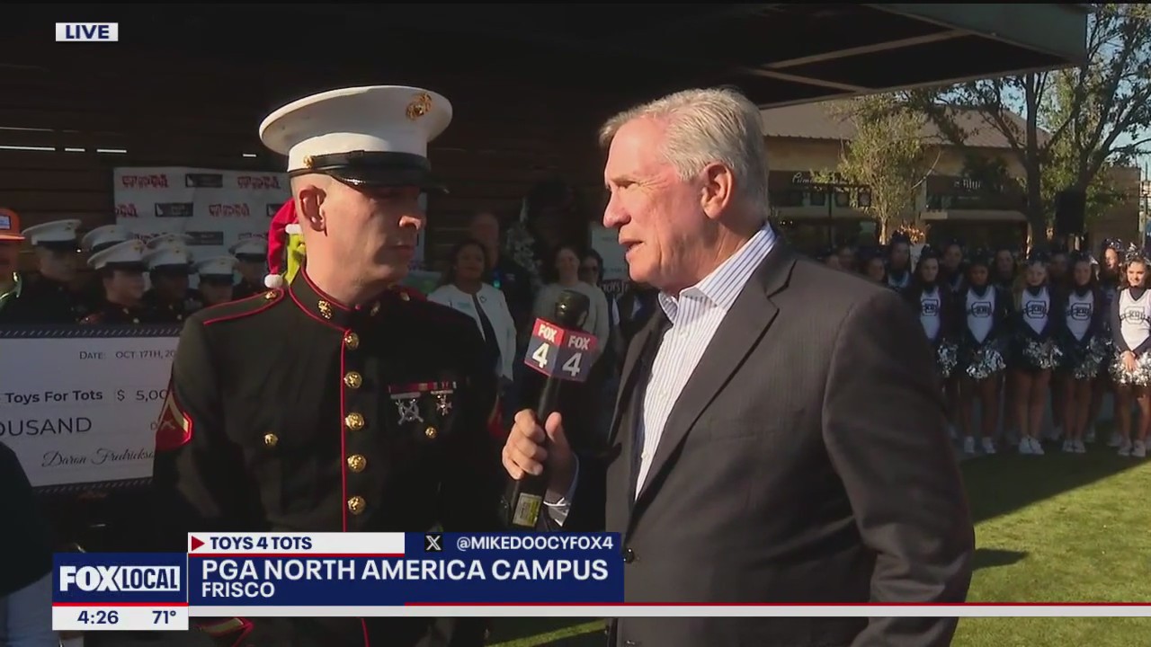 Toys for Tots kicks off in Frisco