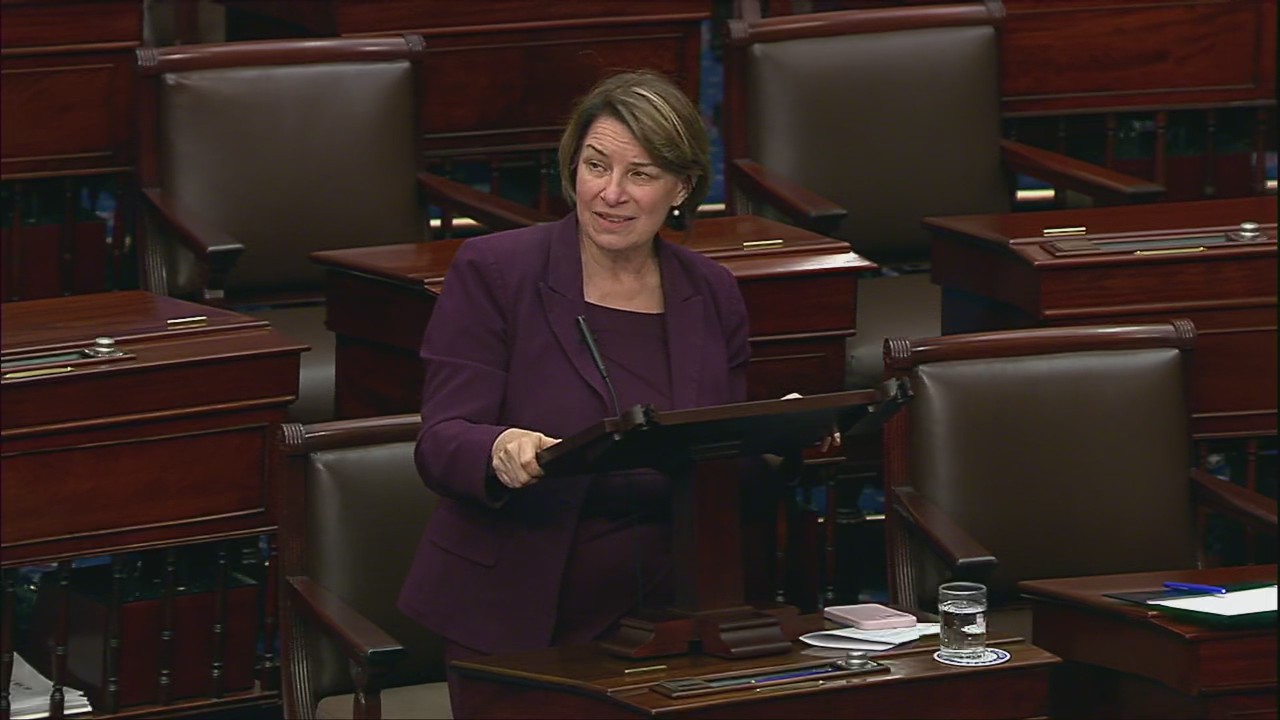 Klobuchar slams Trump's 'big, beautiful' bill