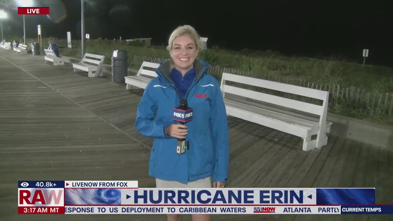 Erin bringing life-threatening surf along the East Coast