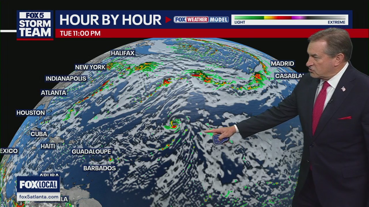 Tuesday night forecast