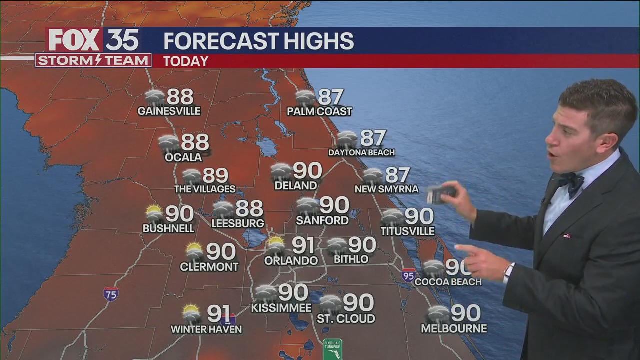 Orlando AM Weather: August 30, 2025