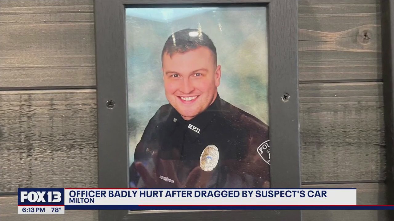WA police officer seriously injured after being dragged by suspect's car