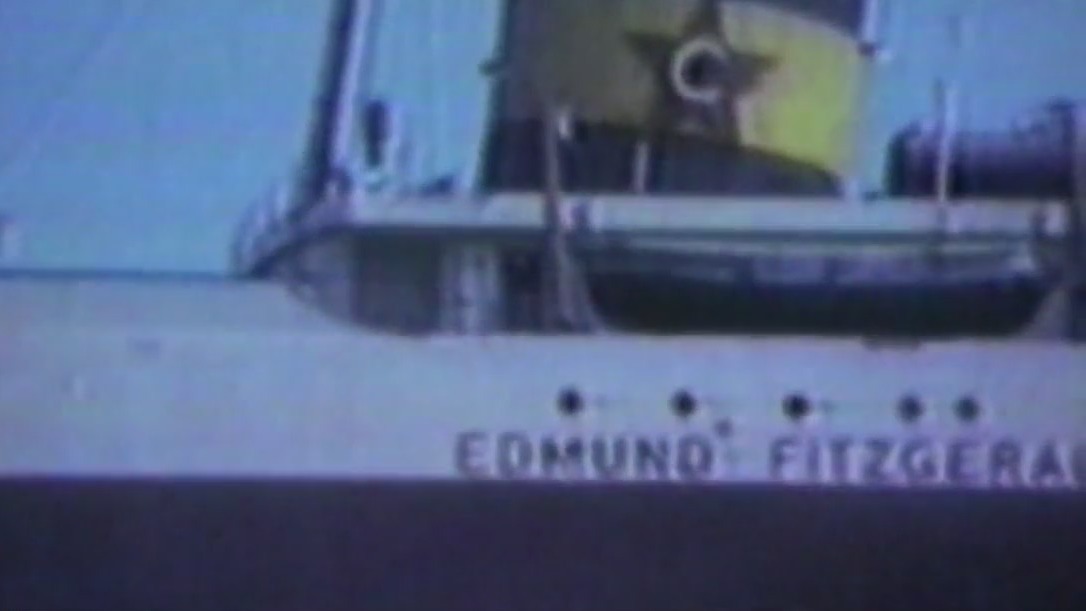The final moments of the Edmund Fitzgerald's last voyage