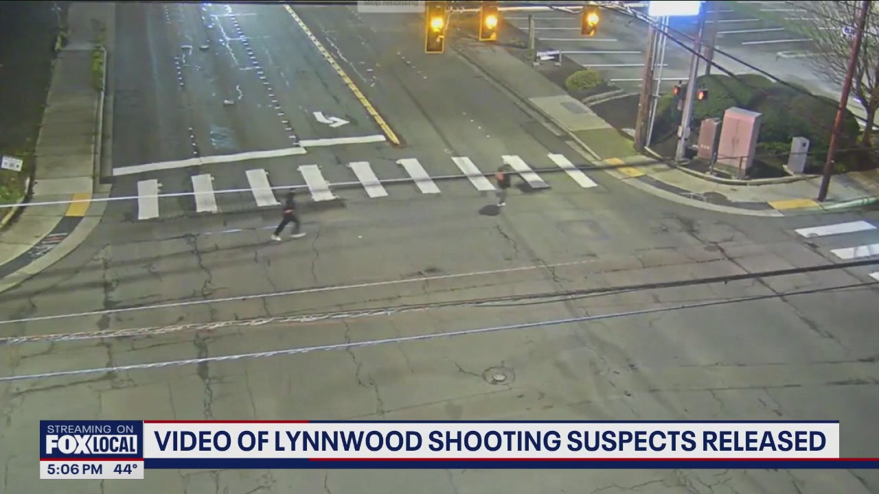 Video released of possible suspects in Lynnwood shooting