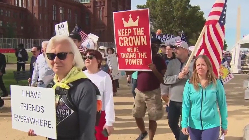 'No Kings' protests across DC