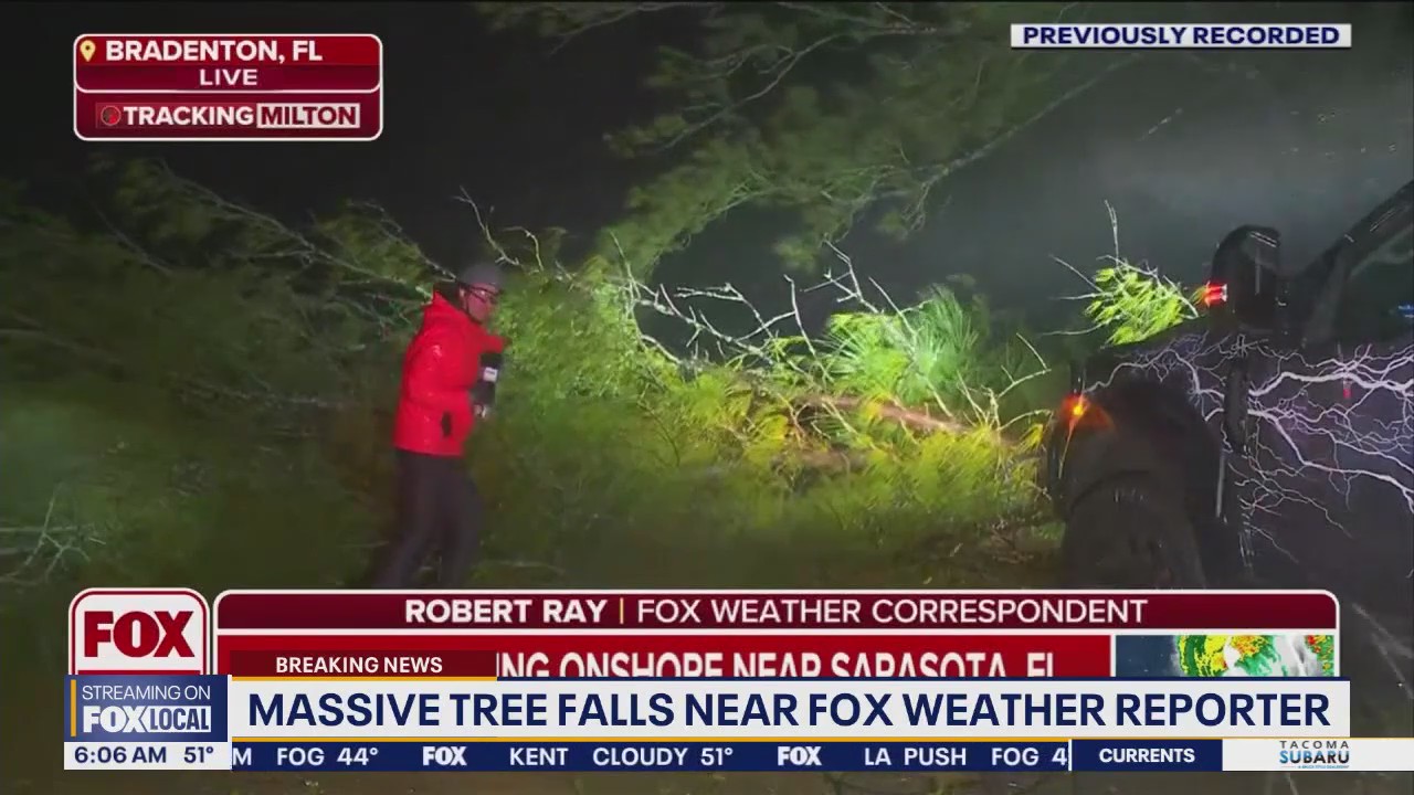 Hurricane Milton slams into Florida