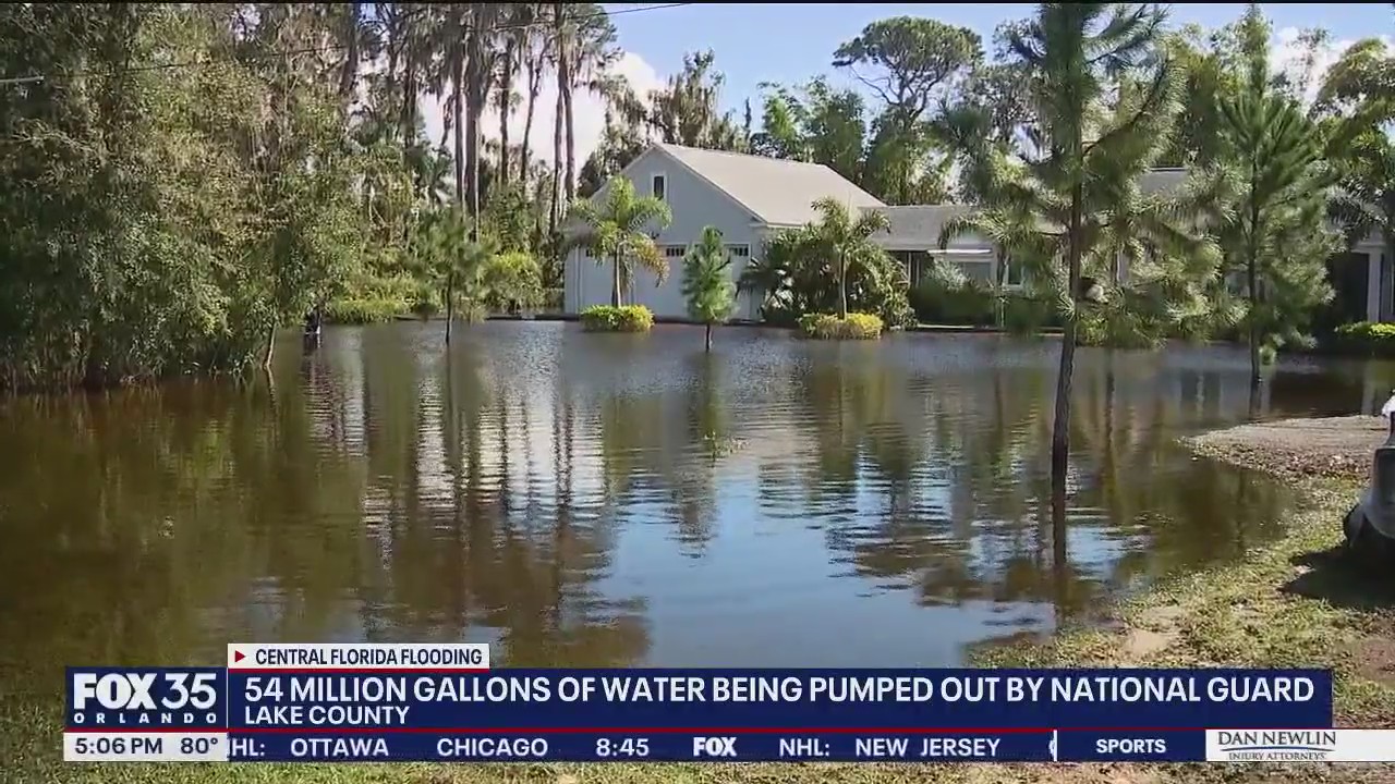 Titusville, Eustis, Mount Dora recover from flash flood