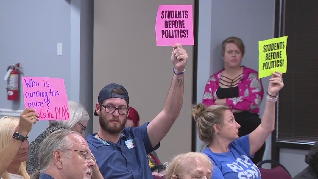 Contentious meeting over student code of conduct