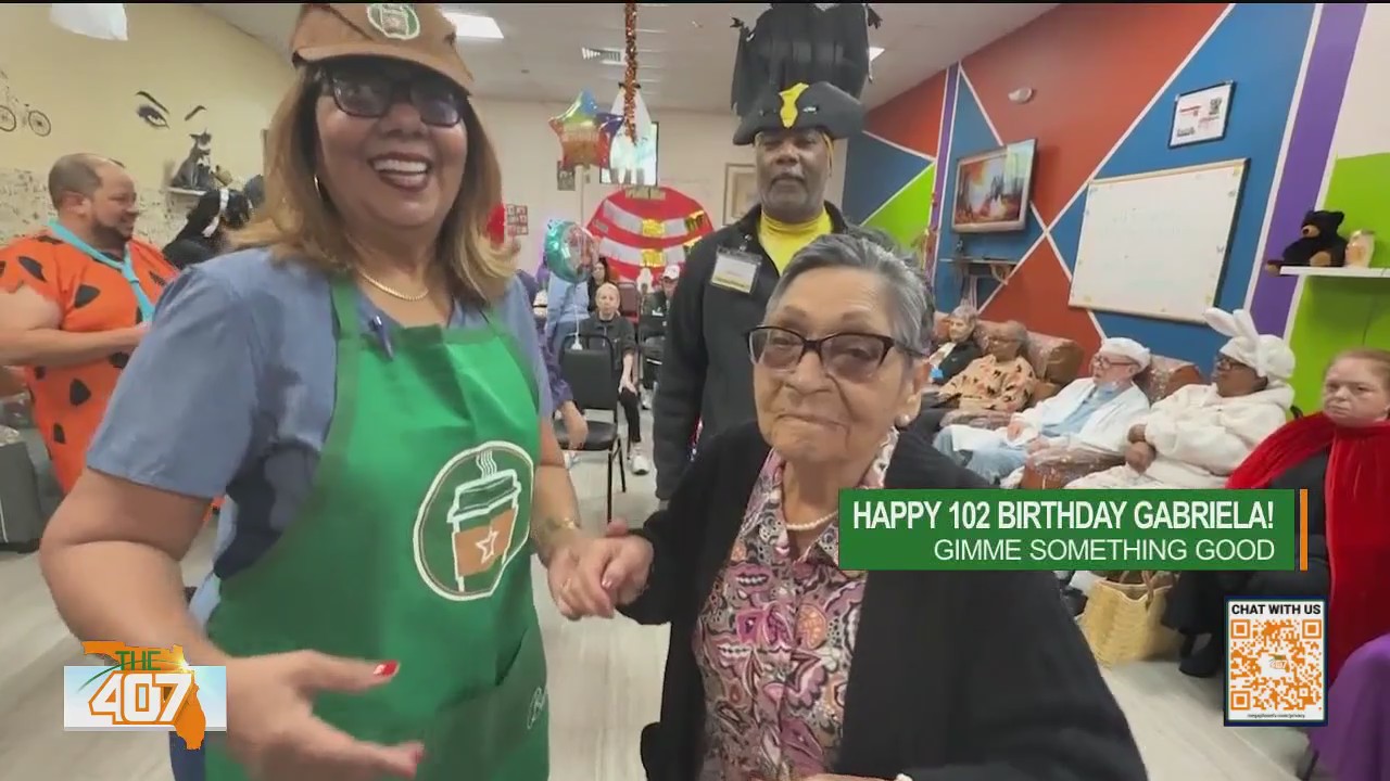Happy 102nd birthday, Gabriela!