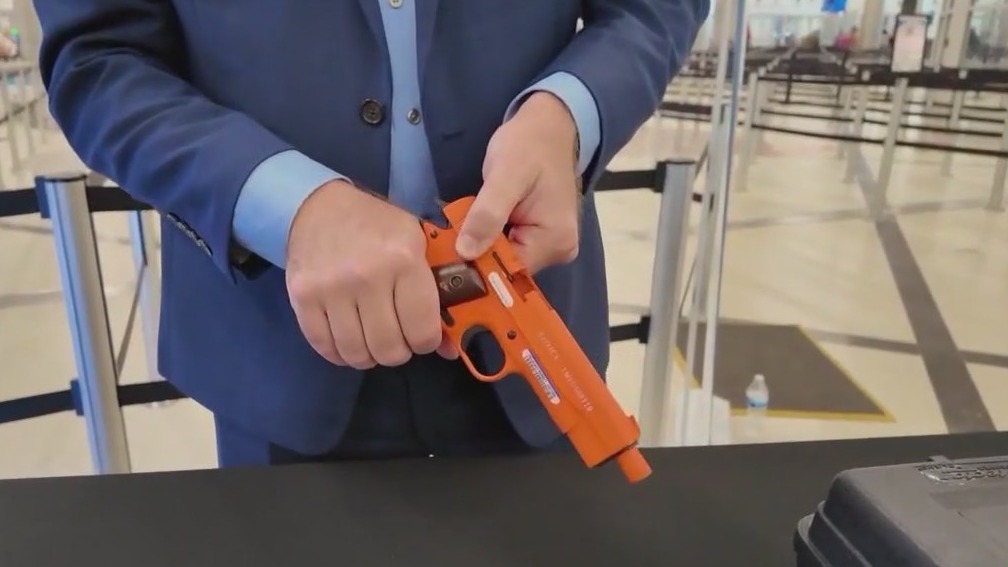 TSA reminder on traveling with firearms