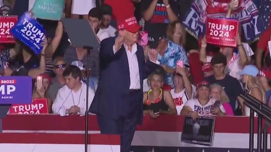 Trump challenges Biden to another debate