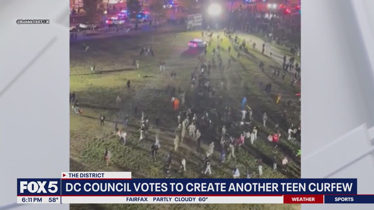 DC Council votes in favor of another teen curfew