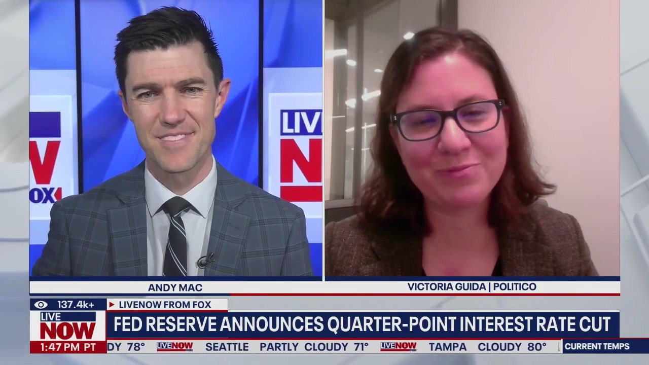 Fed Reserve announces quarter-point interest rate cut