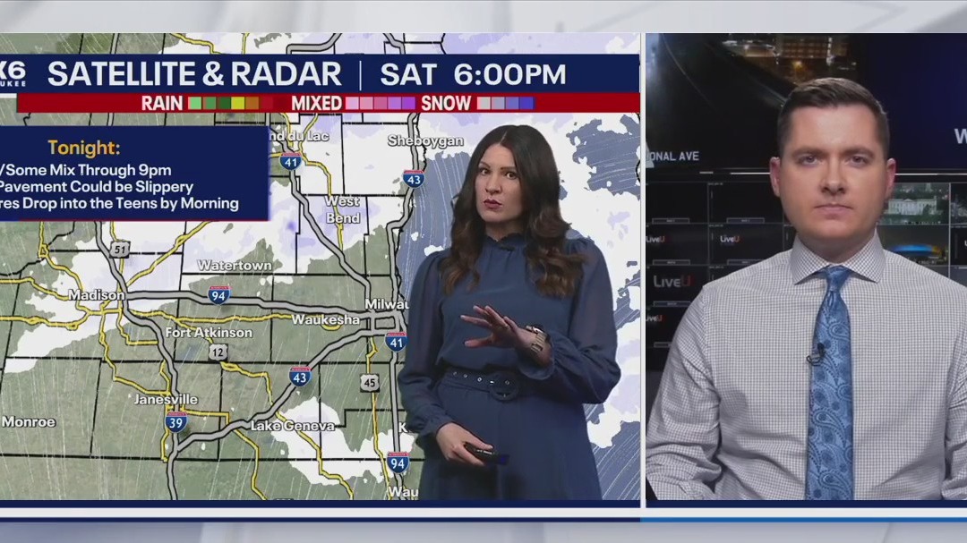 Wisconsin Live Desk: Saturday snow (6 p.m. update)