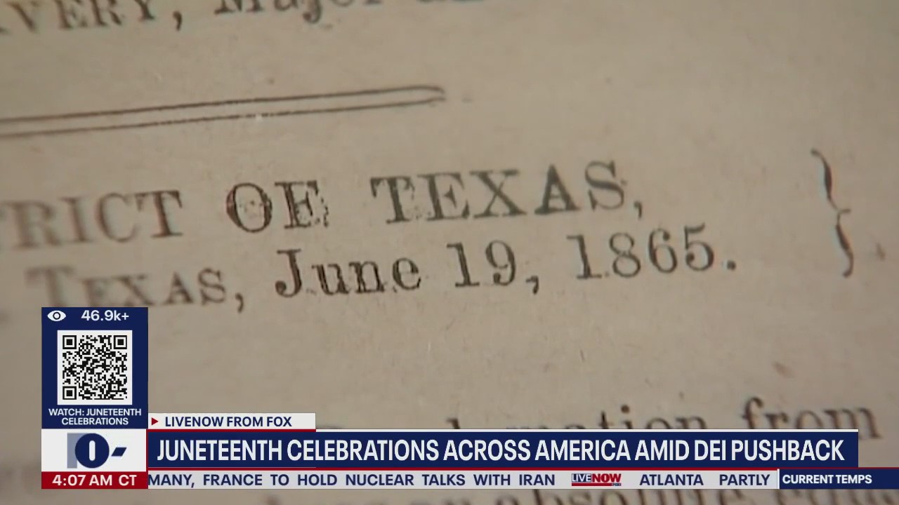Juneteenth celebrated nationwide amid DEI rollbacks