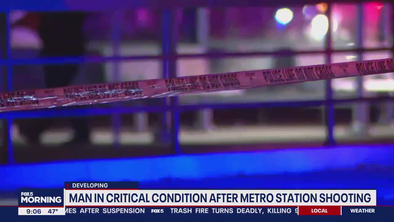 1 remains hospitalized after gunfire erupts at Metro station in Capitol Heights