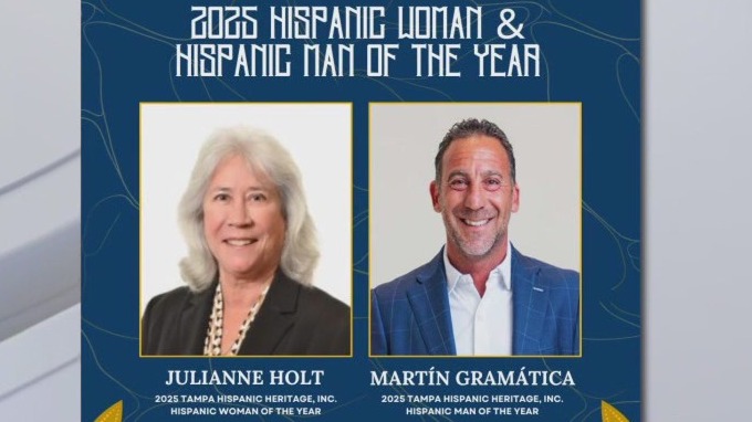 Recognizing Hispanic man, woman of the year