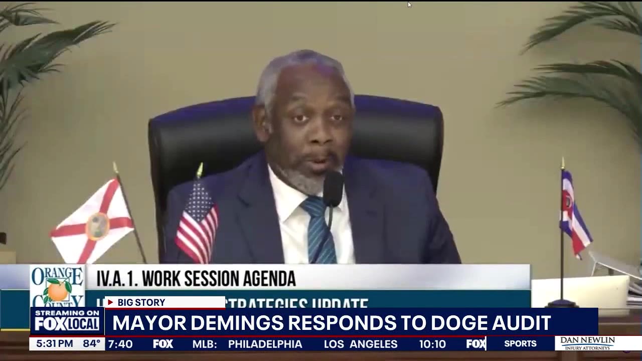 Orange County Mayor refutes Florida DOGE claims
