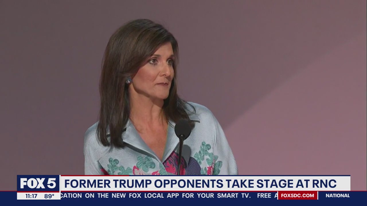Former Trump rivals take stage at RNC