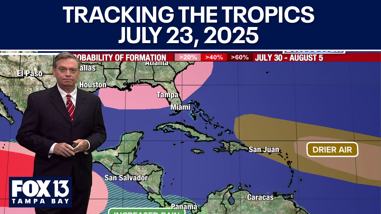 Tracking the Tropics: July 23, 2025