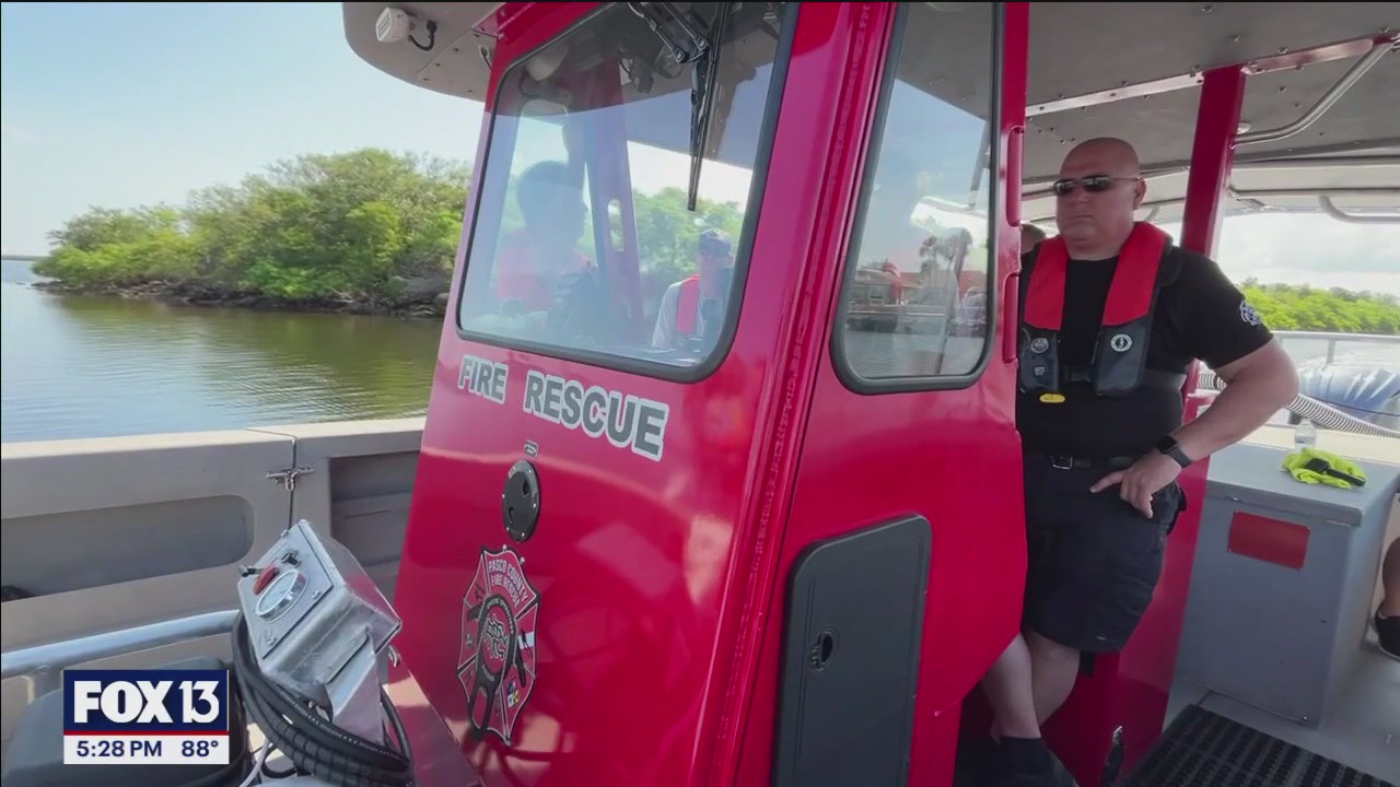 Pasco Fire Rescue unveils new emergency vessel