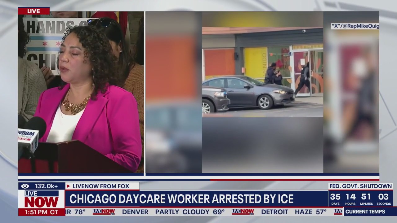 Chicago daycare worker arrested by ICE, IL rep. says