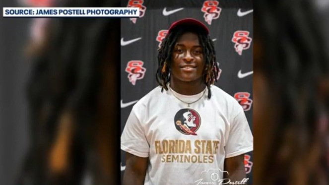 FSU football player, former Seminole High student in ICU
