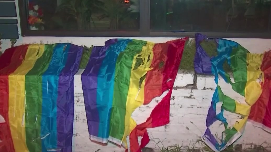 Group of teens facing hate crime charges for flag vandalism