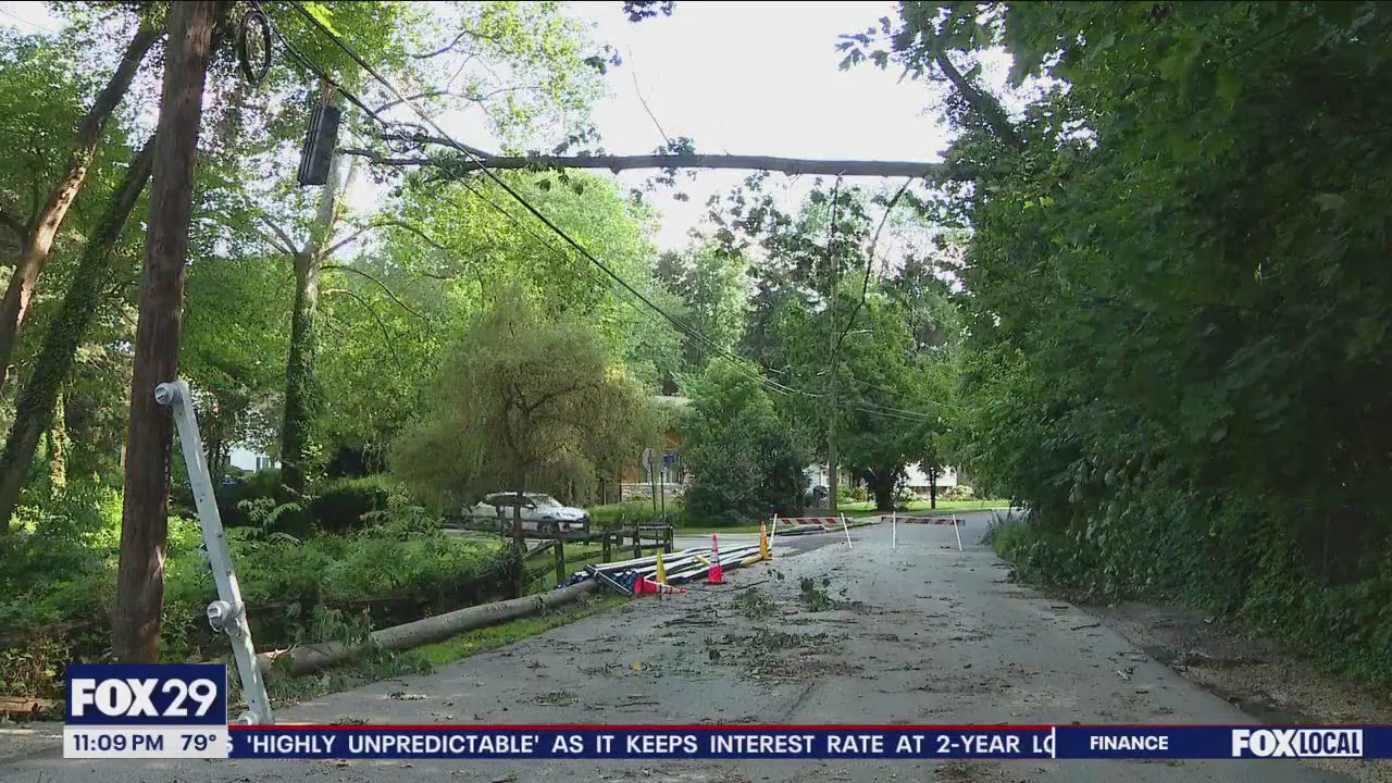Thousands still without power after storms as dangerous heat wave approaches