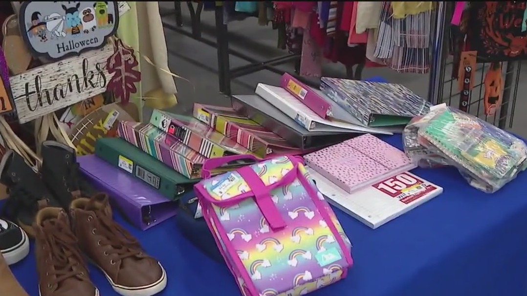Goodwill helps families with back-to-school shopping