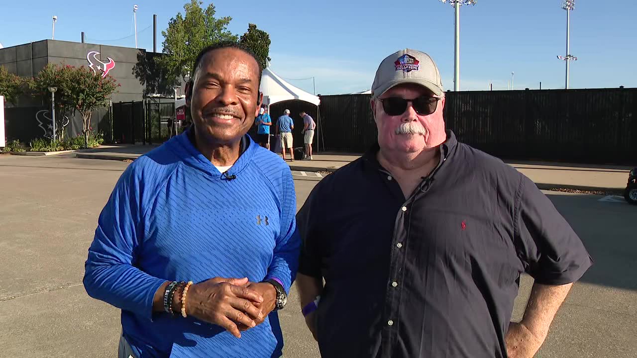 John McClain at Houston Texans training camp