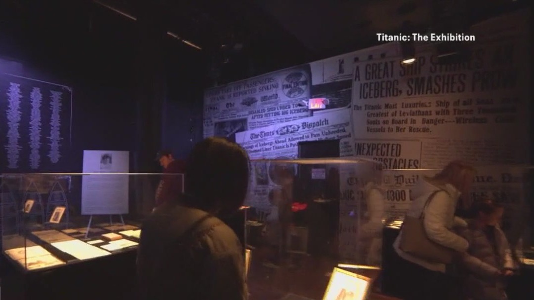 Immersive Titanic exhibition open in Texas