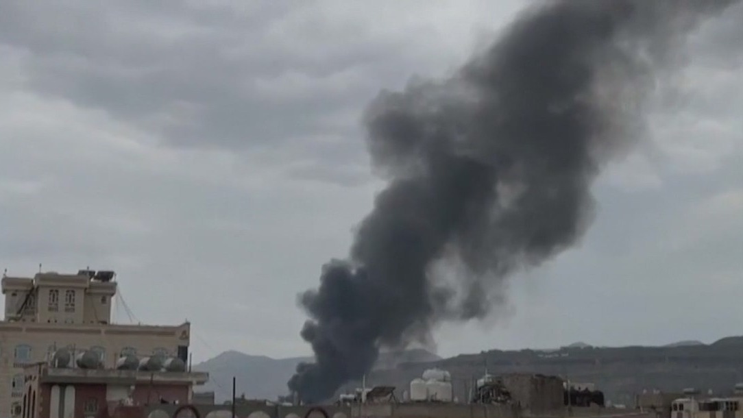 Israel launches airstrikes on Yemen Houthi rebels