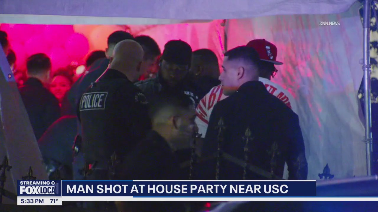 Man shot at a house party in South Los Angeles | FOX 11 Los Angeles