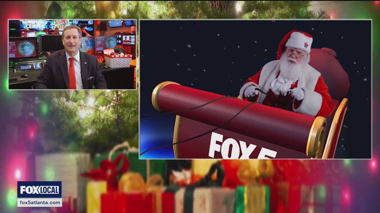 Chief Meteorologist David Chandley meets Santa