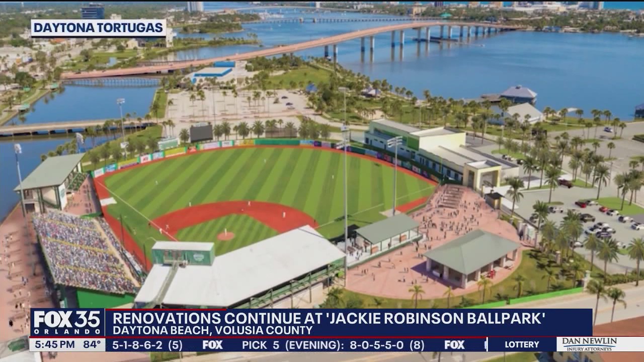 Renovations near completion at Jackie Robinson Ballpark