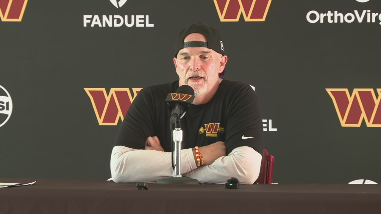 Commanders Training Camp: Dan Quinn talks ahead of practice Tuesday